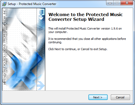 Install Protected Music Converter