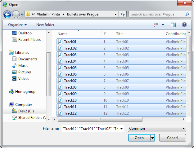 Add WMA files to convert to MP3 format
